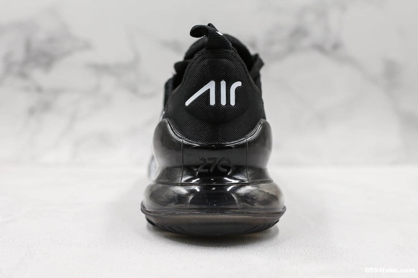 耐克Nike Air Max 270公司级版本夏威夷黑白配色原鞋开模一比一打造敏感内容实体可充正敏感内容作 货号：AH8050-011