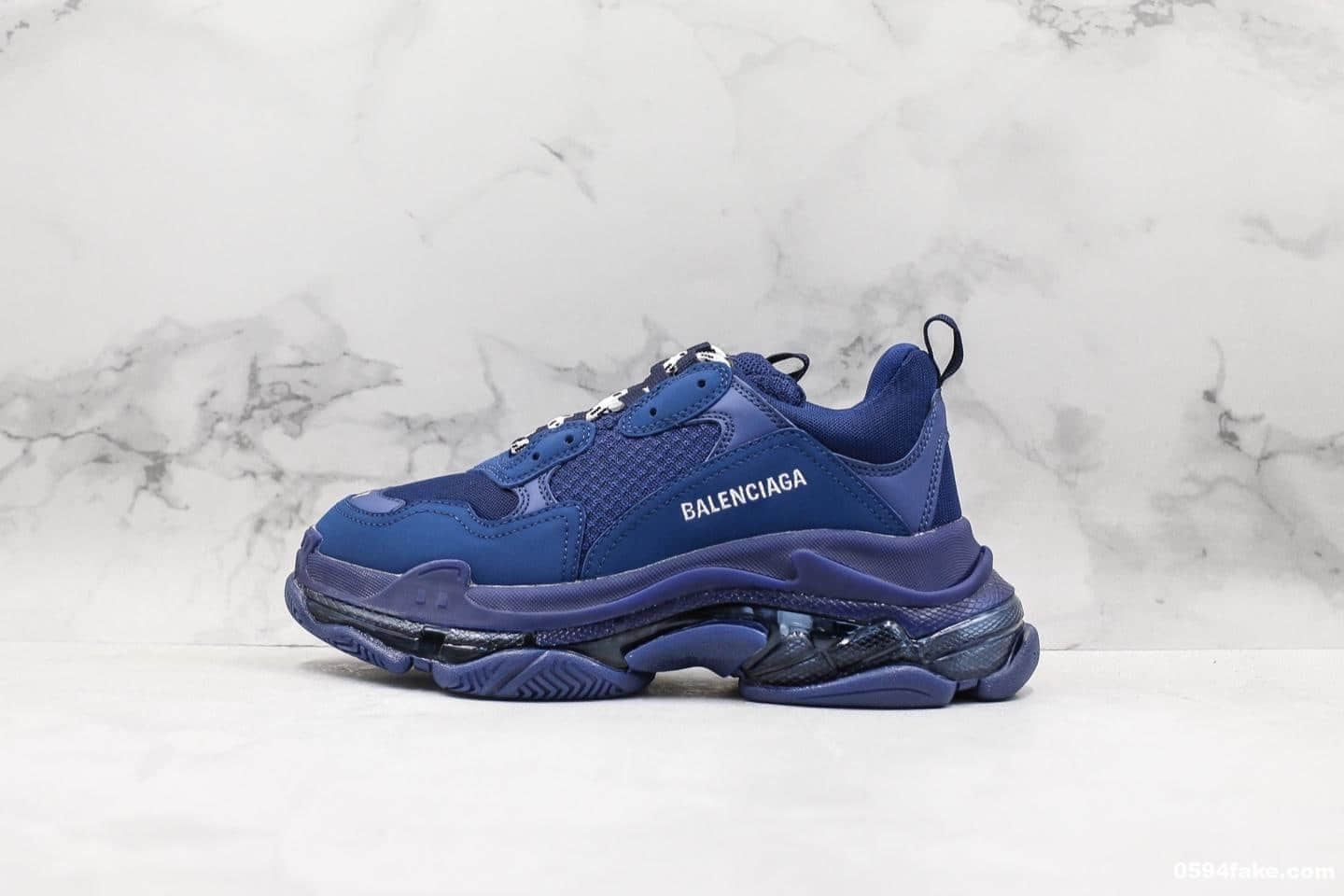 巴黎世家Balenciaga Triple S二代纯原版本全新配色气垫老爹鞋独家原厂材料组装权威实拍 (ID:13467) - 图片1