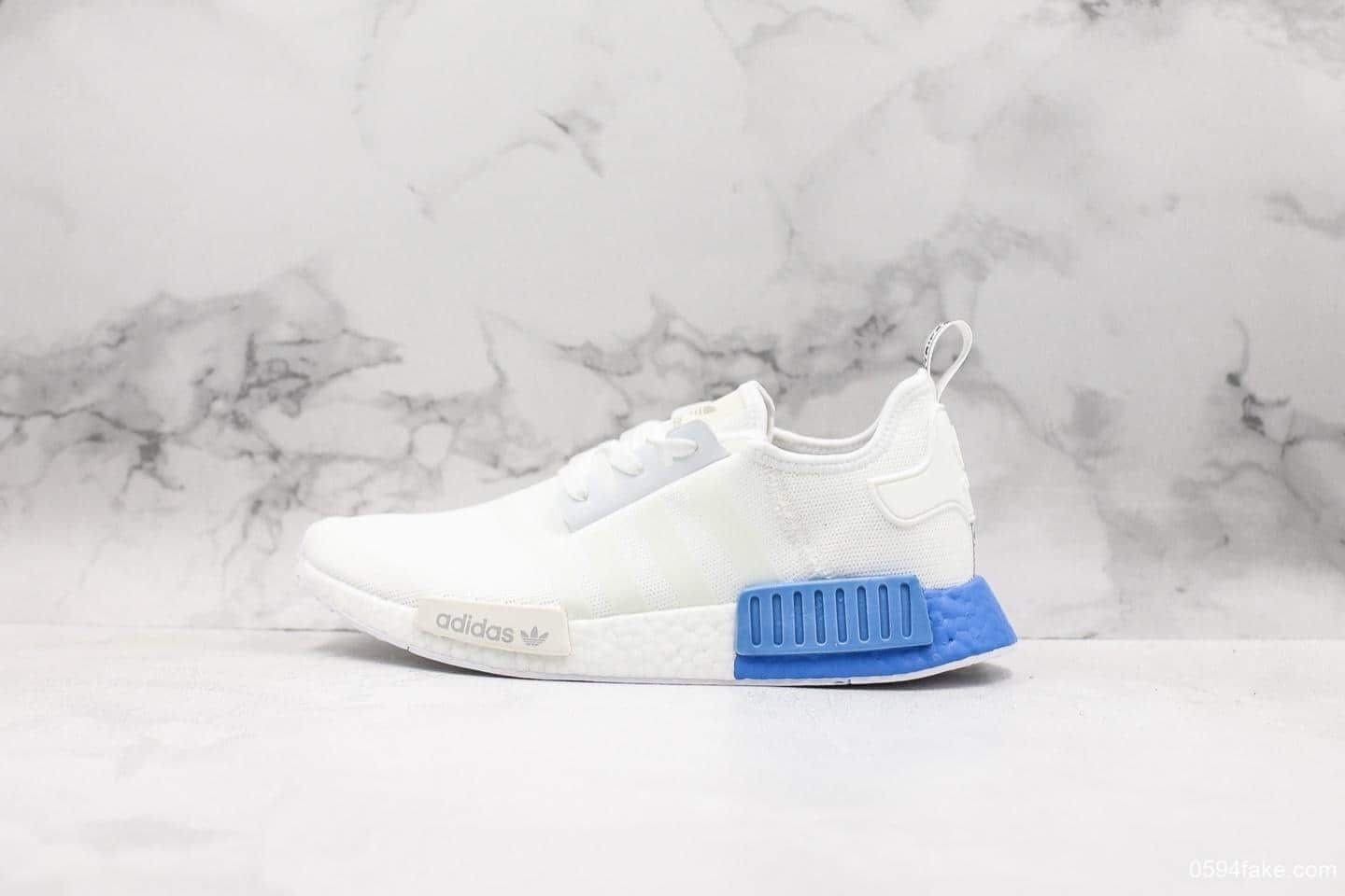 阿迪达斯Adidas Boost NMD经典系列公司级版本弹力针织面原厂巴斯夫爆米花大底跑步鞋 (ID:13483) - 图片1