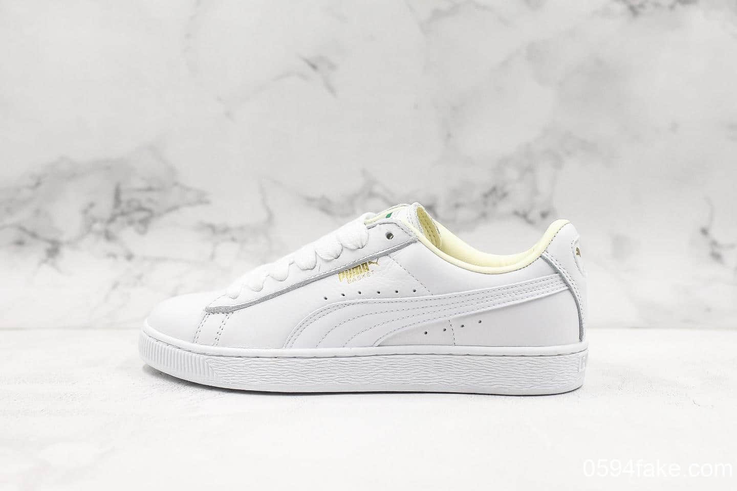 彪马Puma Basket Classic LFS白金生胶原底板鞋ZP代购同源工艺原厂鞋垫中底大几率过验 (ID:13529) - 图片1