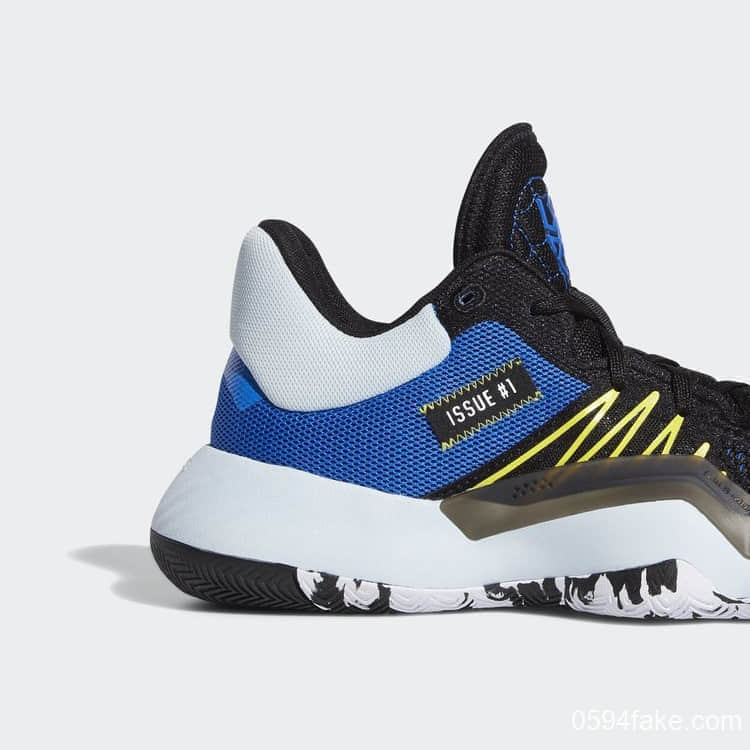 adidas D.O.N. Issue #1全新黑蓝配色登场！