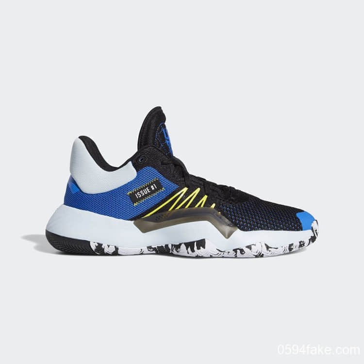 adidas D.O.N. Issue #1全新黑蓝配色登场！ (ID:13676) - 图片1