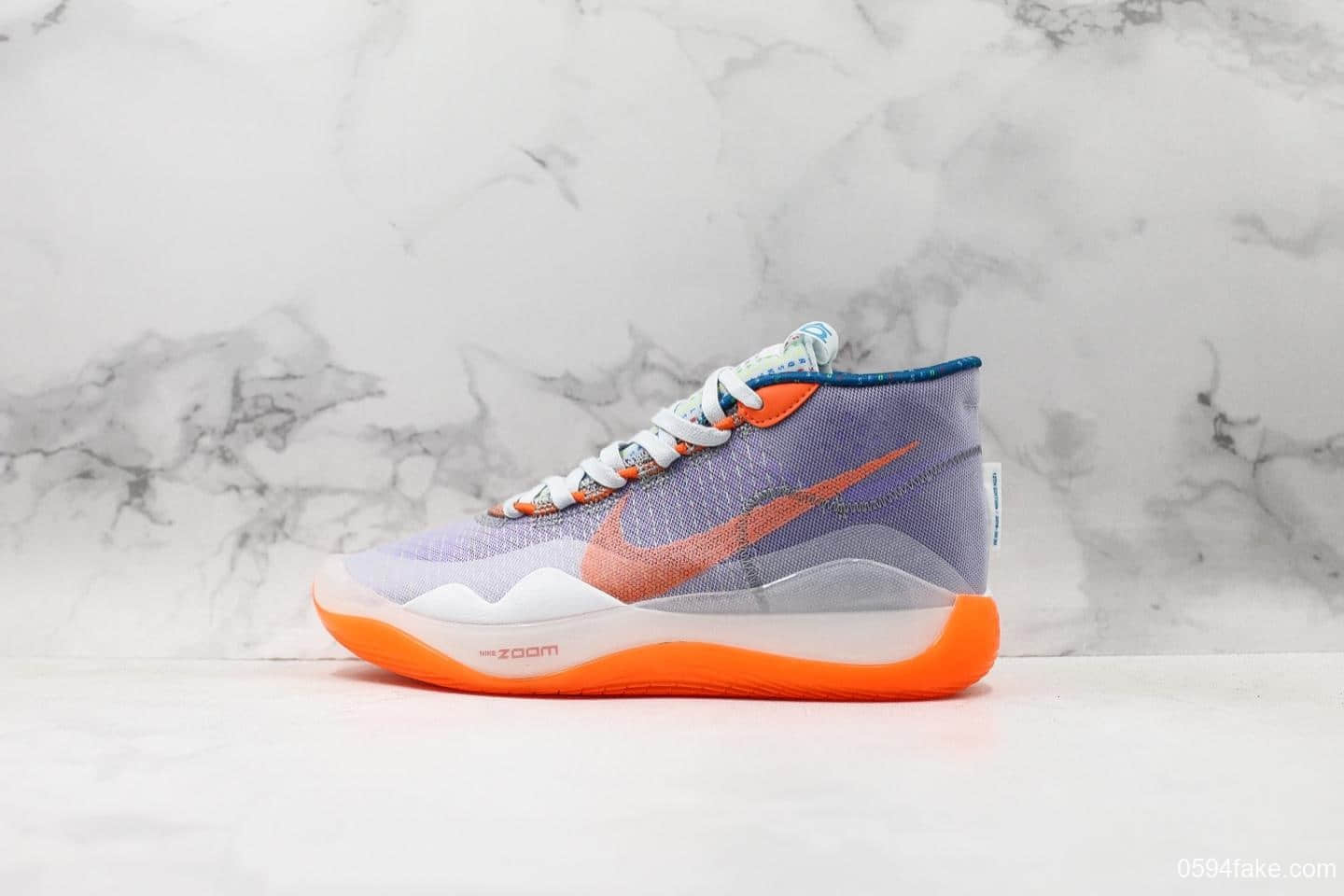 耐克Nike Zoom KD12 EP SJX纯原版本杜兰特12代全掌ZOOM气垫进口网纱拼接鞋面男子实战篮球鞋 (ID:13754) - 图片1