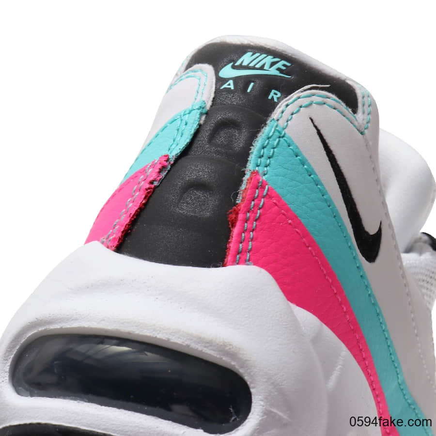 Nike Air Max 95新配色曝光!粉蓝撞色条纹吸睛利器! 货号:307960-117