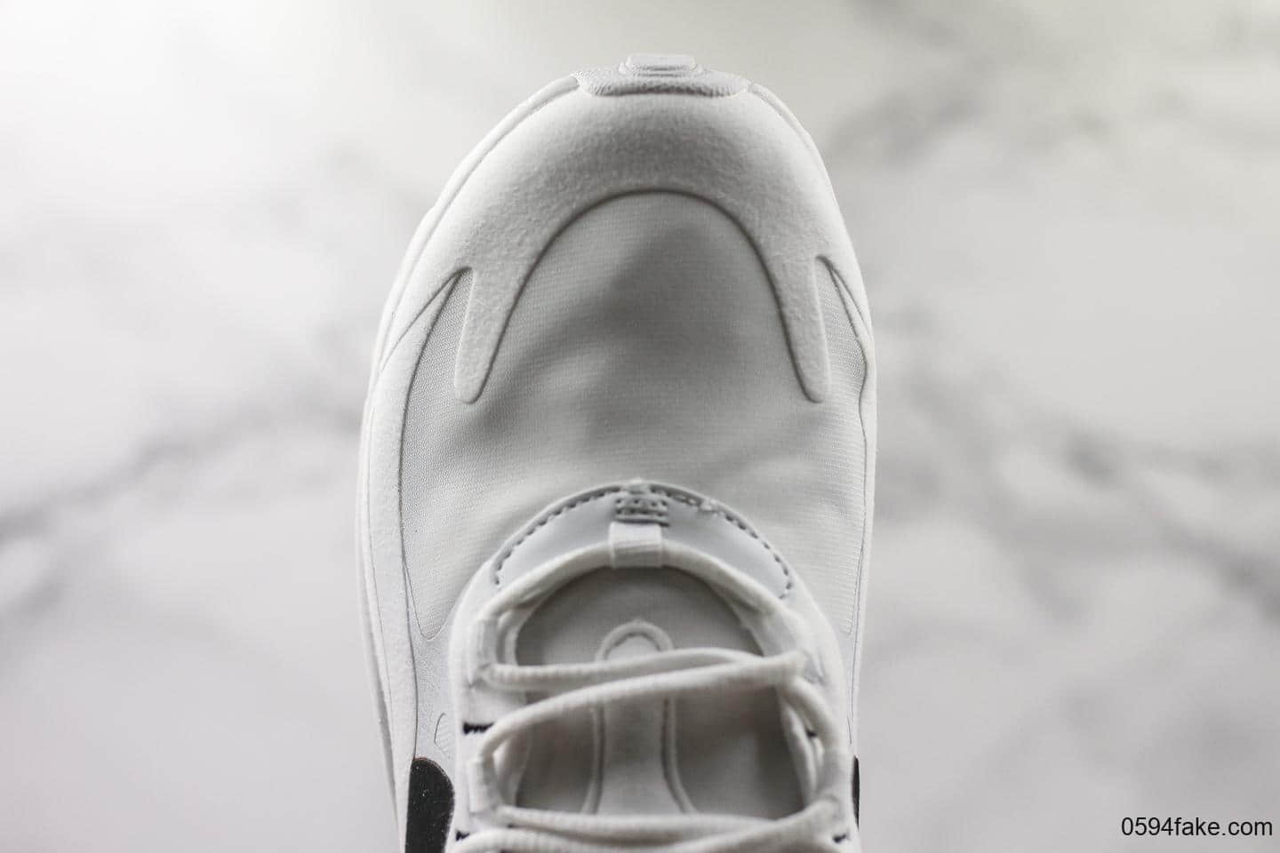 耐克Nike React Air Max 270纯原版本瑞亚后半掌气垫百搭运动慢跑鞋敏感内容猫联名款 货号：AQ9087-101