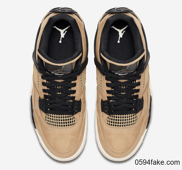 Air Jordan 4 “Mushroom”官图释出!来一双”珍珠奶茶“鞋吗? 货号:AQ9129-200