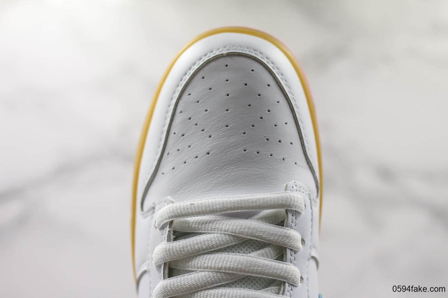 耐克NIKE SB DUNK LOW X PARRA艺术家联名纯原版本SB板鞋蓝粉毛绒区别市面通货版本 货号:CN4504-108
