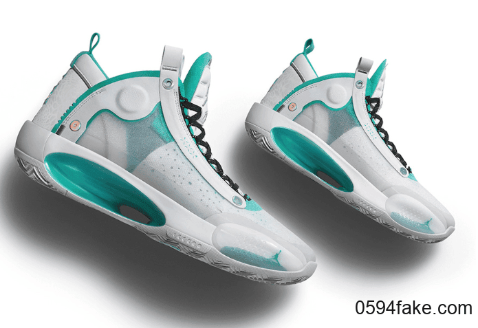 郭艾伦专属配色！这双Air Jordan 34“Snow Leopard”绝了！ (ID:14296) - 图片1