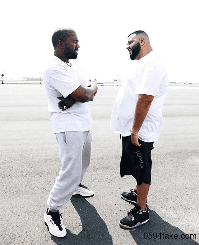 DJ Khaled获赠侃爷原味Yeezy 700 V3!