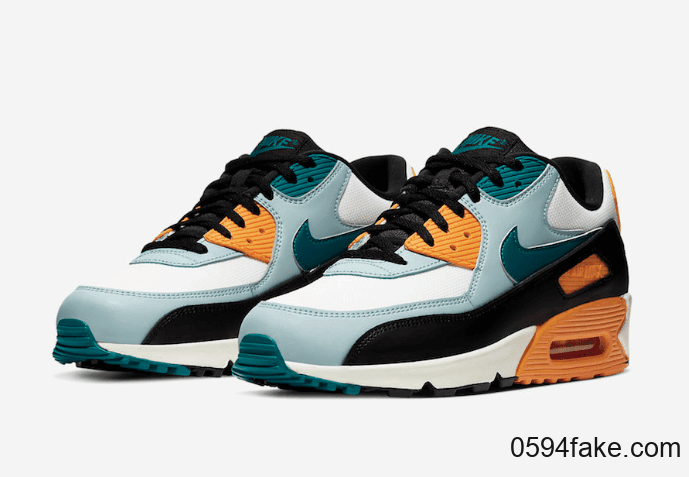 清新活力!Nike Air Max 90全新配色即将发售! 货号:AJ1285-110