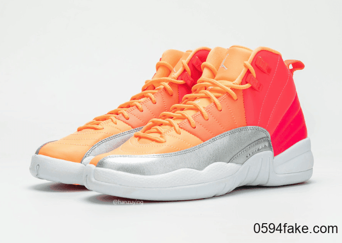 Air Jordan 12 GS “Hot Punch”释出实物图！ (ID:14477) - 图片1