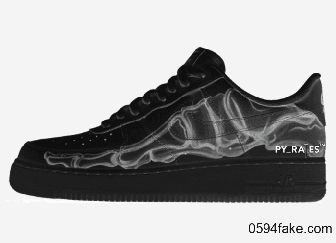 万圣节必备！Nike Air Force 1 Low“Black Skeleton”将于10月25日发售！ (ID:14494) - 图片1