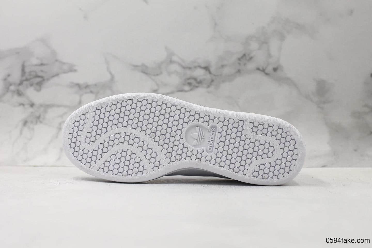 阿迪达斯Adidas stan smith Static纯原版本史密斯满天星3M反光材质原厂高亮鞋带外贸客户指定订单国外限量款 货号：BD7455