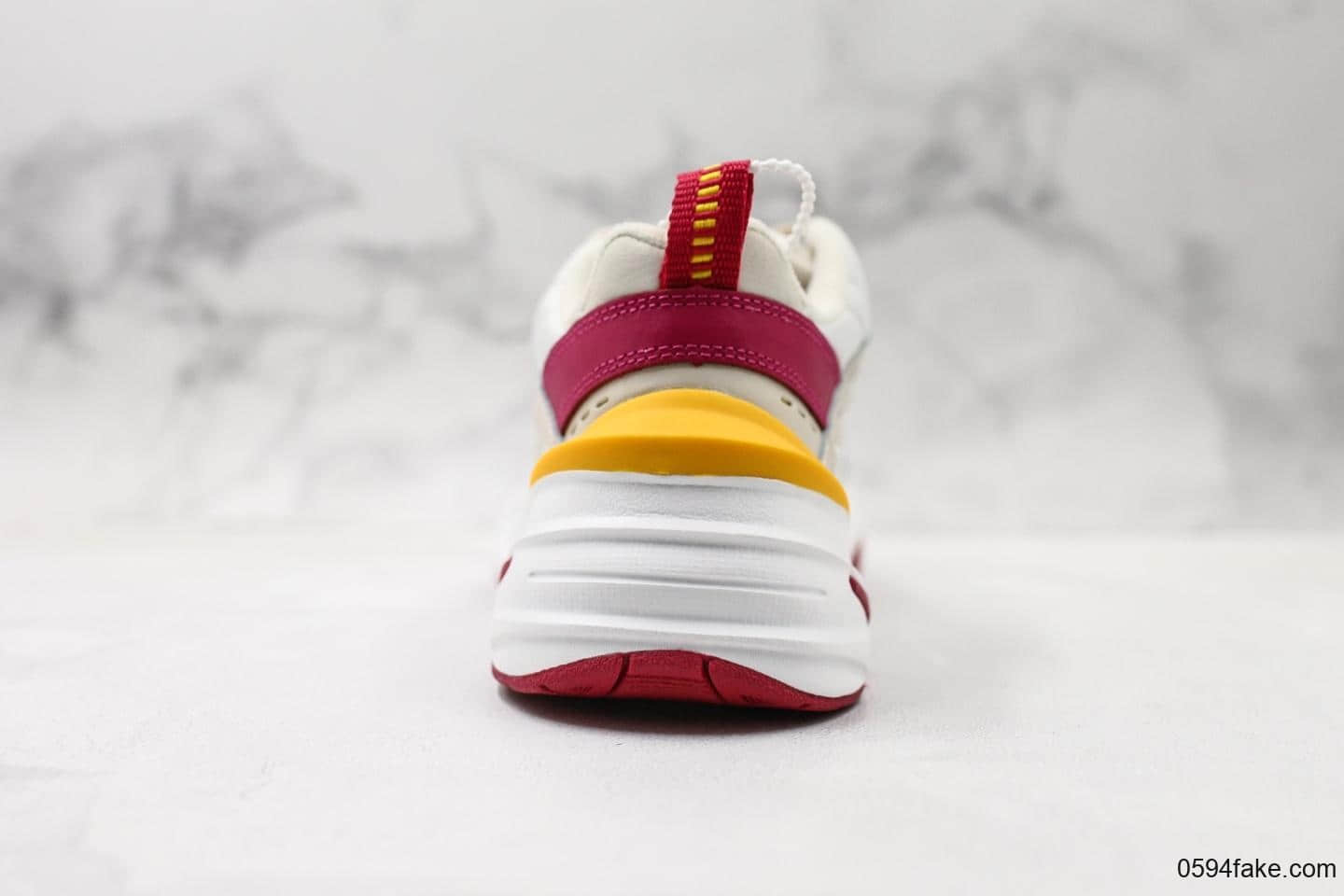 耐克Nike M2K Tekno Pink Foam纯原版本复古潮流百搭旅游M2K老爹鞋青岛原厂刺绣完美复刻敏感内容可充正 货号:AO3108-016