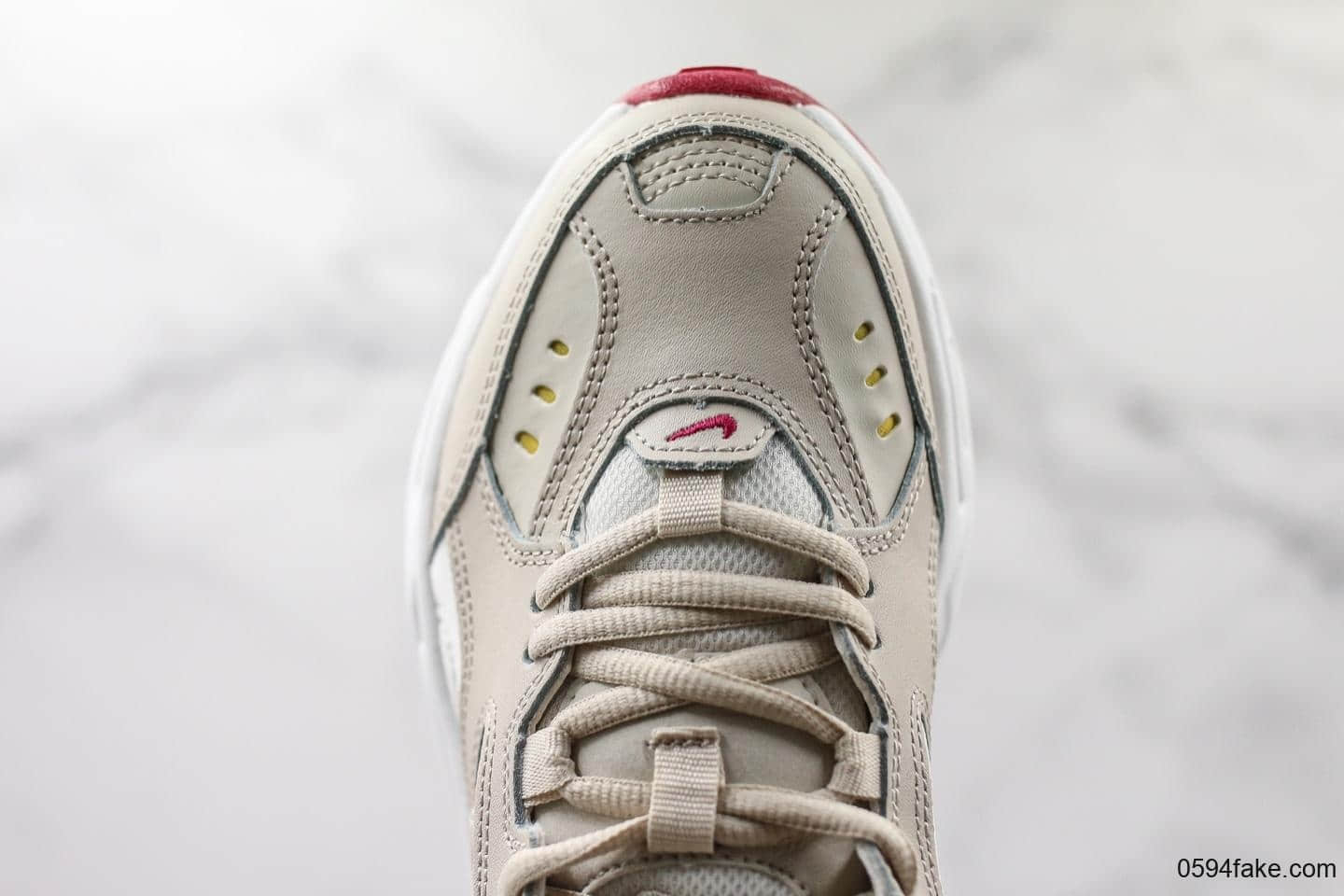 耐克Nike M2K Tekno Pink Foam纯原版本复古潮流百搭旅游M2K老爹鞋青岛原厂刺绣完美复刻敏感内容可充正 货号:AO3108-016