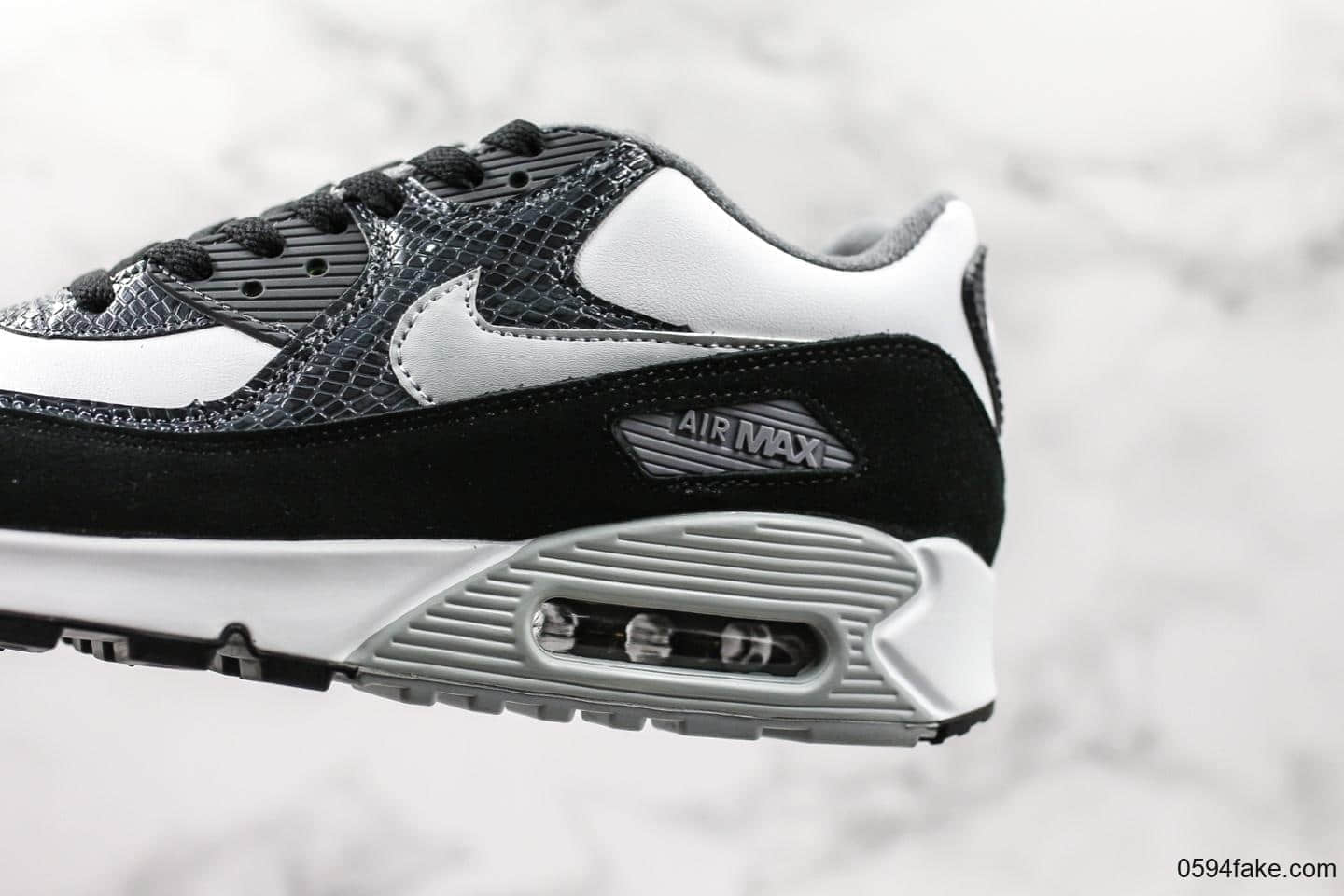 耐克Nike AIR MAX 90公司级版本MAX 90系列经典增高复古小气垫运动跑鞋 货号:敏感内容0916-100