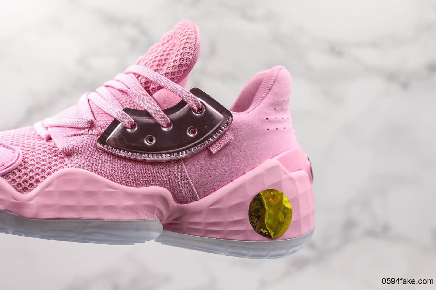 阿迪达斯Adidas Harden Vol.4.0哈登4代实战篮球鞋敏感内容粉纯原原厂缓震大底支持实战