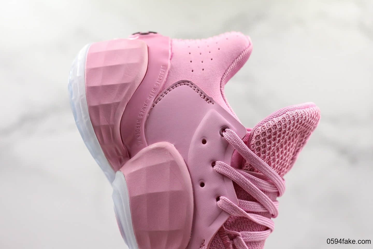 阿迪达斯Adidas Harden Vol.4.0哈登4代实战篮球鞋敏感内容粉纯原原厂缓震大底支持实战