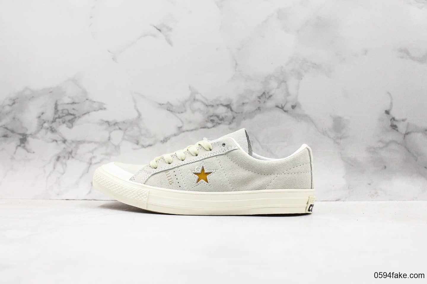 匡威Converse One Star 74 Fragment Navy One Star公司级版本木村一星新款正确硫化工艺 (ID:16317) - 图片1