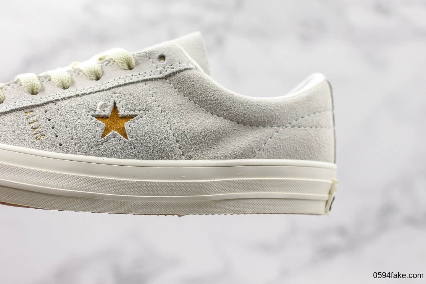 匡威Converse One Star 74 Fragment Navy One Star公司级版本木村一星新款正确硫化工艺 货号：166401C