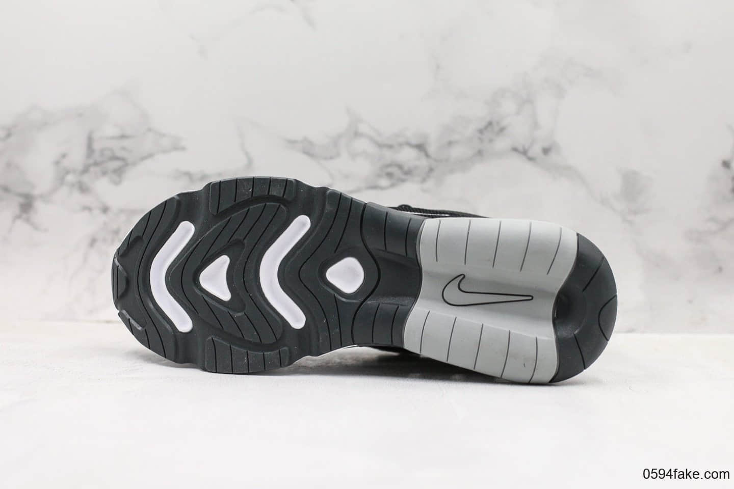 耐克Nike Air Max 200复古气垫鞋休闲跑步鞋黑白公司级官方同步二维码鞋标原盒原标区分通货 货号:BV5485-008