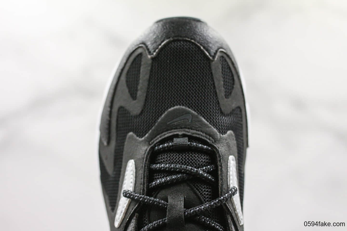 耐克Nike Air Max 200复古气垫鞋休闲跑步鞋黑白公司级官方同步二维码鞋标原盒原标区分通货 货号:BV5485-008