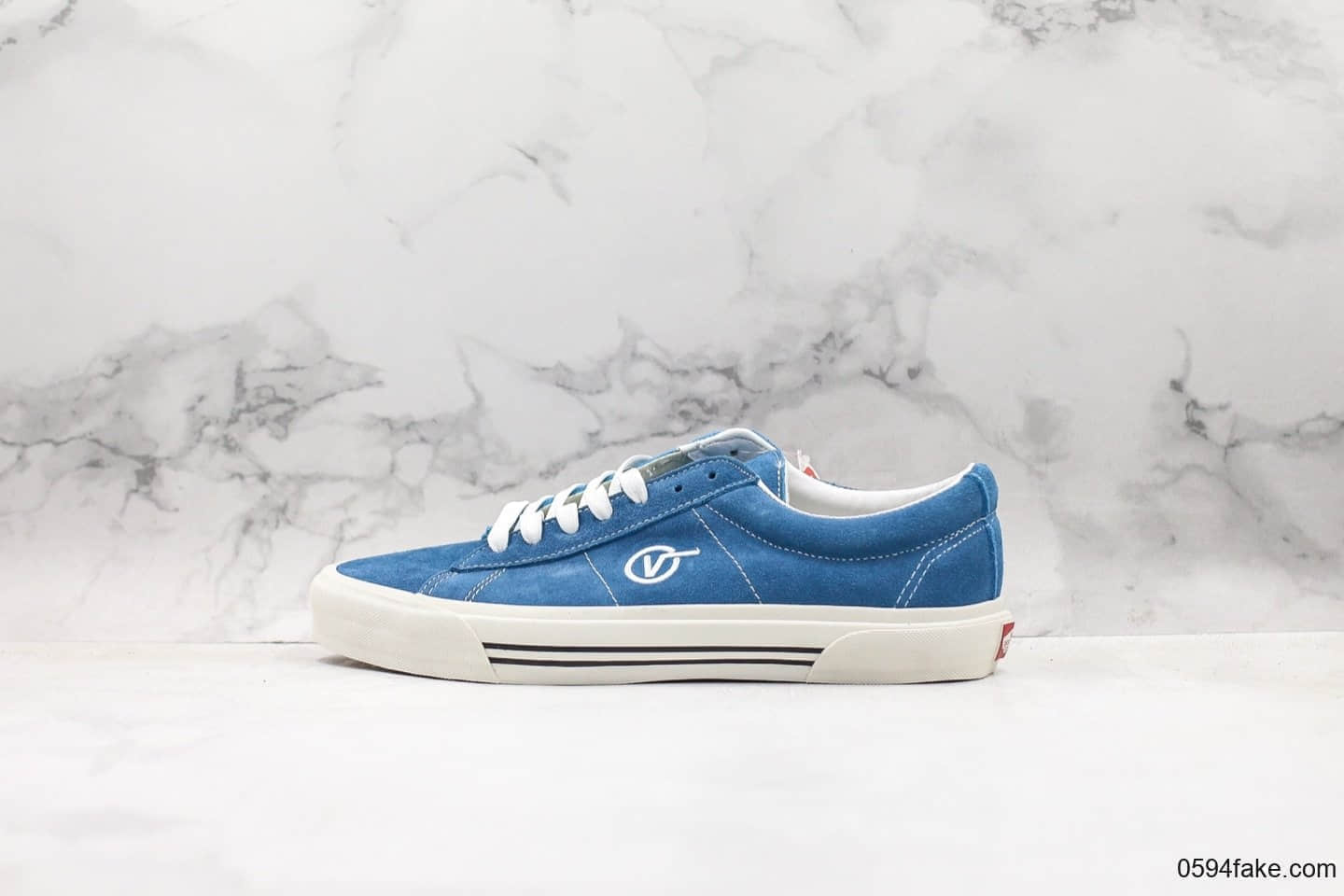 万斯Vans Sid DX安娜海姆系列低帮休闲板鞋蓝色翻毛皮公司级带半码原厂档案开发 (ID:16512) - 图片1