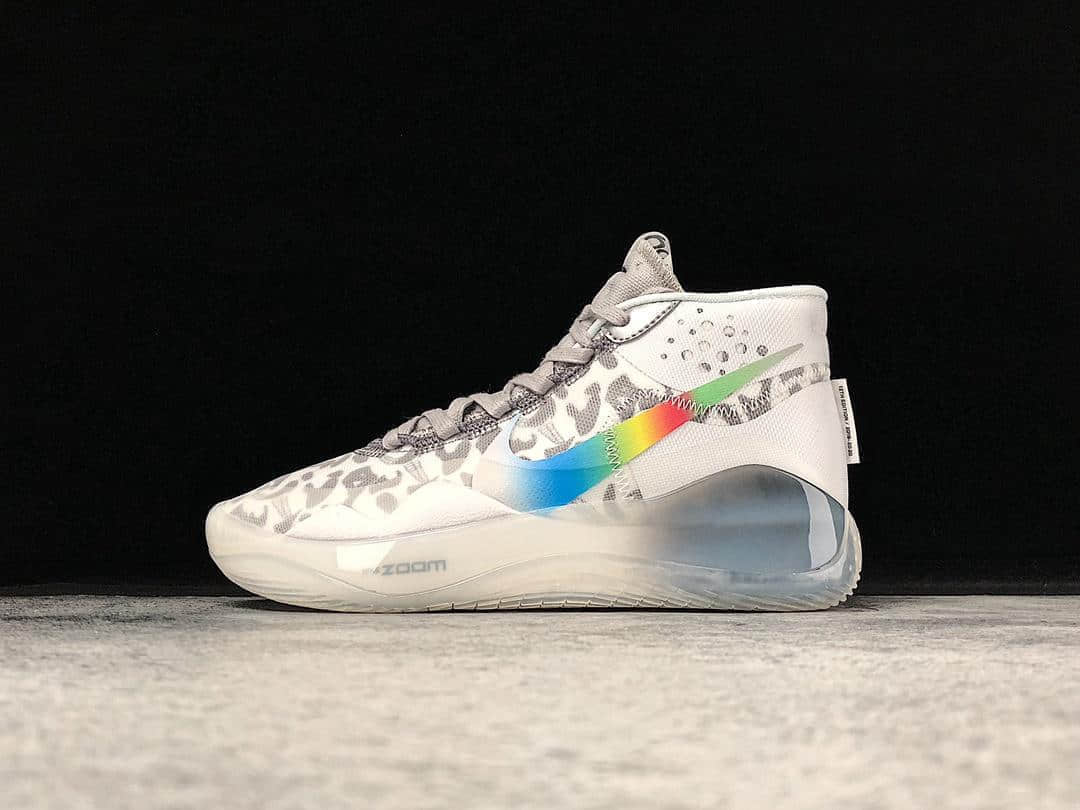 Nike Zoom KD 12 EP炫彩斑点 耐克杜兰特12代公司级真标市场最高版本年度最佳战靴 (ID:1688) - 图片1