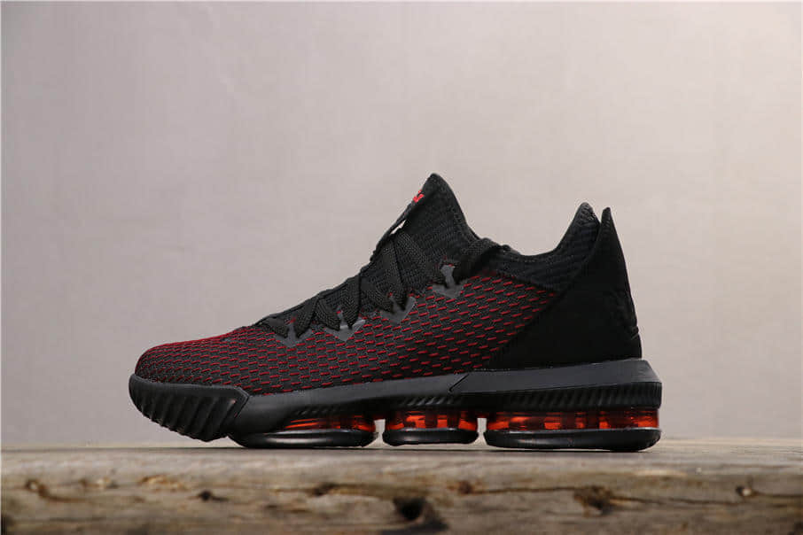 Nike Lebron Xvi EP黑红 耐克纯原级勒布朗詹姆斯16代真纤维气垫 (ID:1704) - 图片1