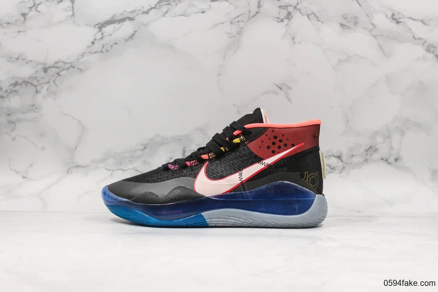 耐克Nike Zoom KD12 EP SJX纯原版本杜兰特12代男子实战篮球鞋搭载了全新四向飞线鞋面+双层Zoom的豪华科技配置 (ID:17115) - 图片1