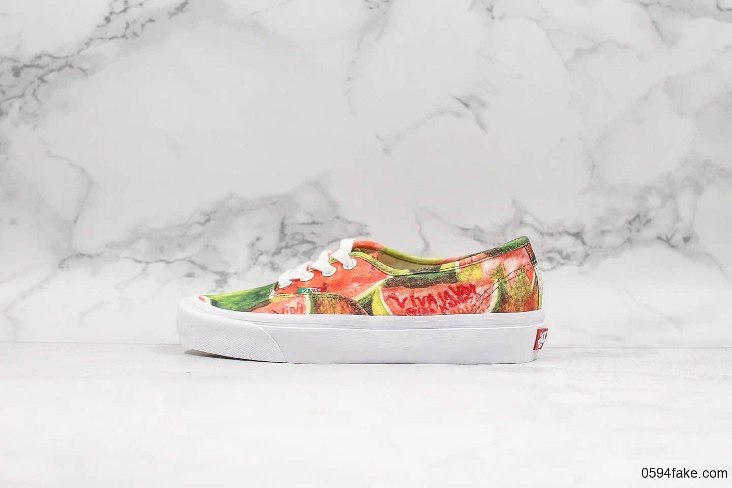 万斯VANS x Frida Kahlo OG Authentic LX联名西瓜原厂硫化工艺公司级版本独家华夫大底 (ID:17253) - 图片1