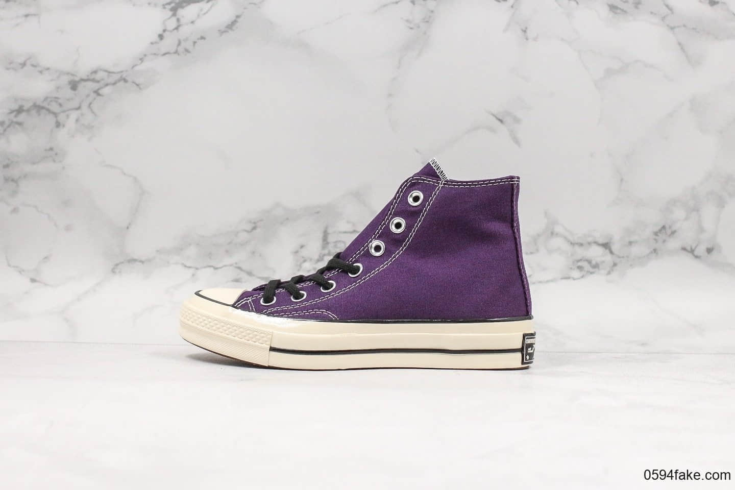 匡威Converse 1970s CTAS全新系列帝王紫公司级版本3M反光标官网同步发售正确原厂硫化蓝底双围条 (ID:17269) - 图片1