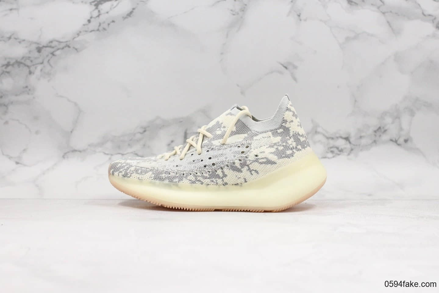 阿迪达斯Adidas Yeezy Boost 350 V3 Alien侃爷椰子350联名限定V3原厂巴斯夫中底原档案菲林稿飞织原面开版精准激光雕刻 (ID:17405) - 图片1