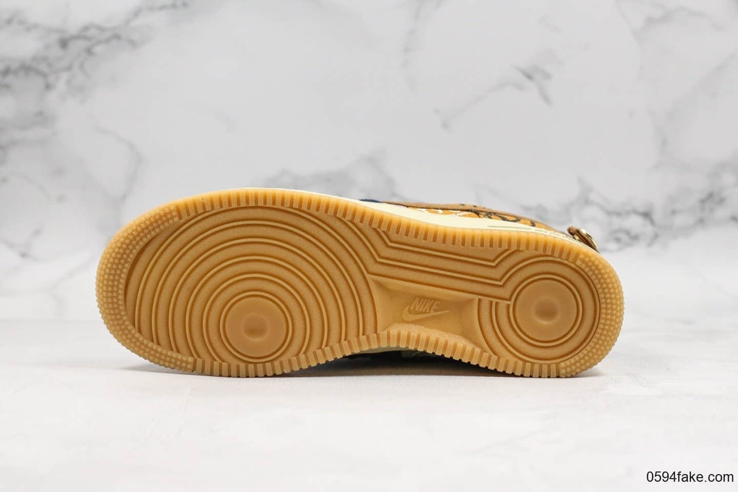 耐克Nike Air Force 1 Low ts x Travis Scott空军一号超限量联名款客供原厂灯芯绒无色差材料原模大底内置全掌气垫 货号:CN2405-900