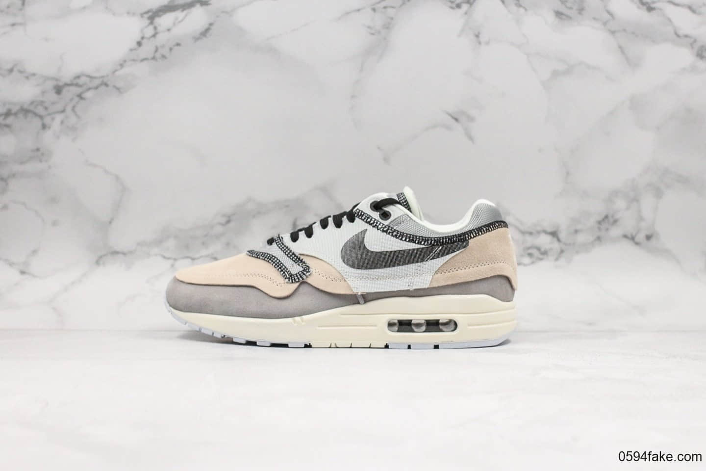 耐克Nike Air Max 1 Inside Out纯原版本Max1气垫鞋原档案数据开发原纸板楦头打造 (ID:17743) - 图片1
