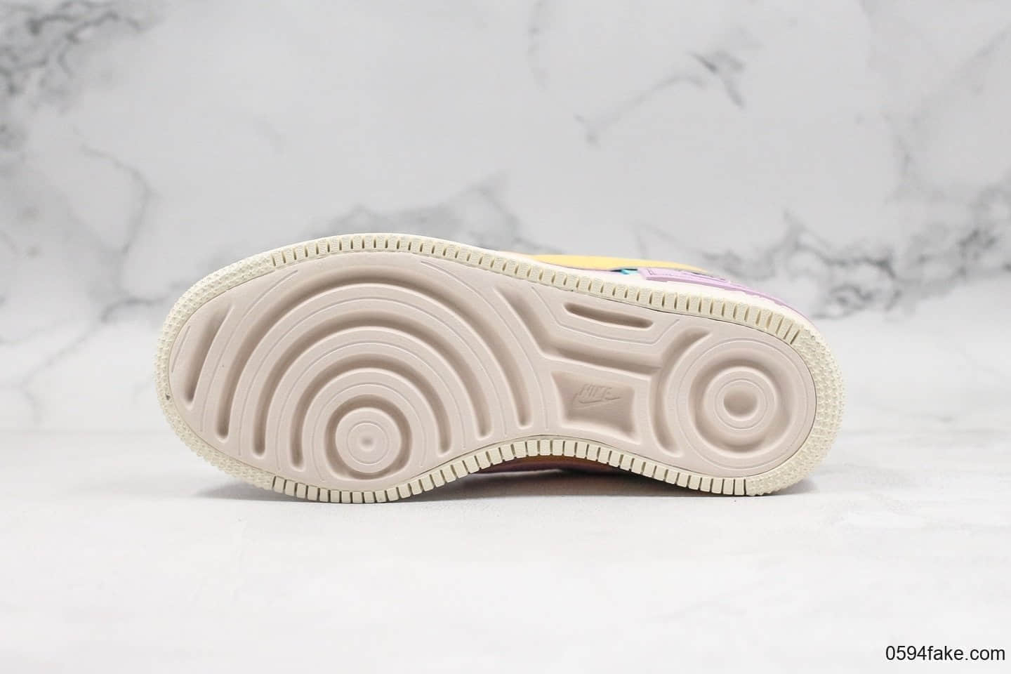 耐克Nike Air Force 1 Shadow “Tropical Twist”拼接马卡龙糖果粉公司级原鞋开发原装组合原底头层小牛皮 货号:CI0919-101