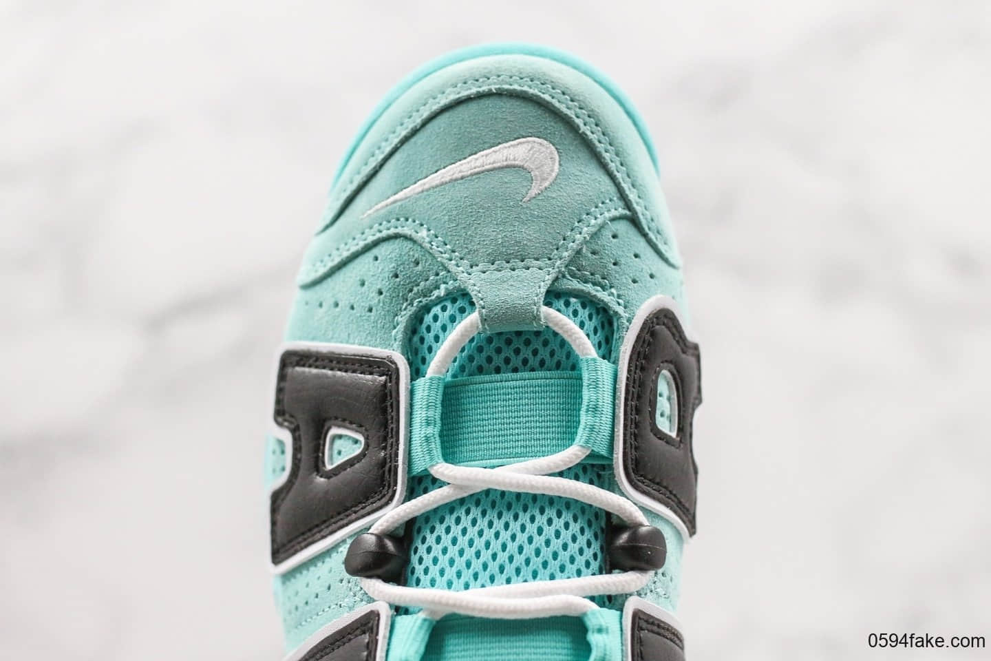 耐克Nike Air More Uptempo ’96 OG 皮蓬大R休闲运动鞋蒂芙尼绿纯原带半码原楦原档案开发版型原盒原标 货号:CN8118-400