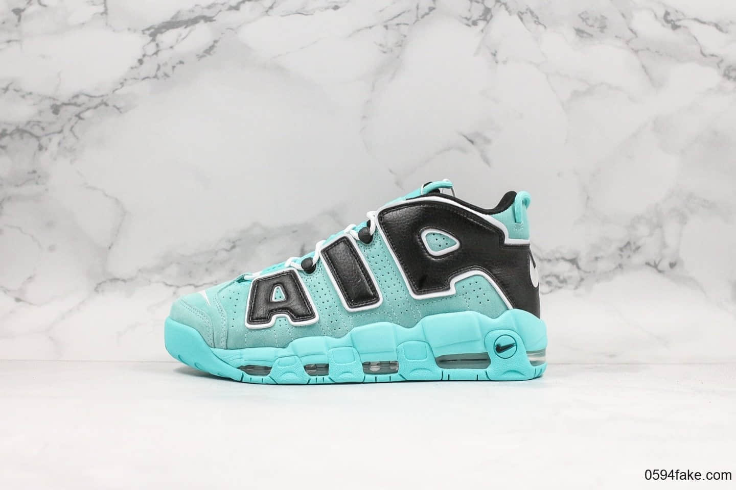 耐克Nike Air More Uptempo ’96 OG 皮蓬大R休闲运动鞋蒂芙尼绿纯原带半码原楦原档案开发版型原盒原标 货号:CN8118-400