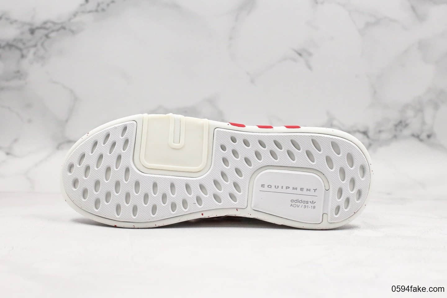 阿迪达斯adidas EQT Bask ADV 蜂窝呼吸透气运动鞋白红公司级带半码官方原鞋楦膜丽新中底原厂PU大底 货号:BD7885