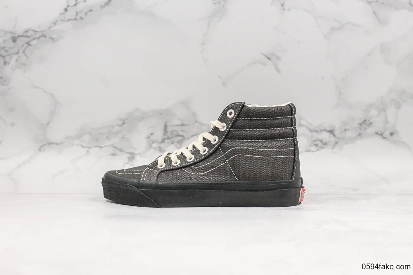 万斯Vans Vault OG SK8-Hi LX高端支线休闲板鞋高帮帆布鞋黑武士公司级广东原厂硫化1：1 (ID:18565) - 图片1