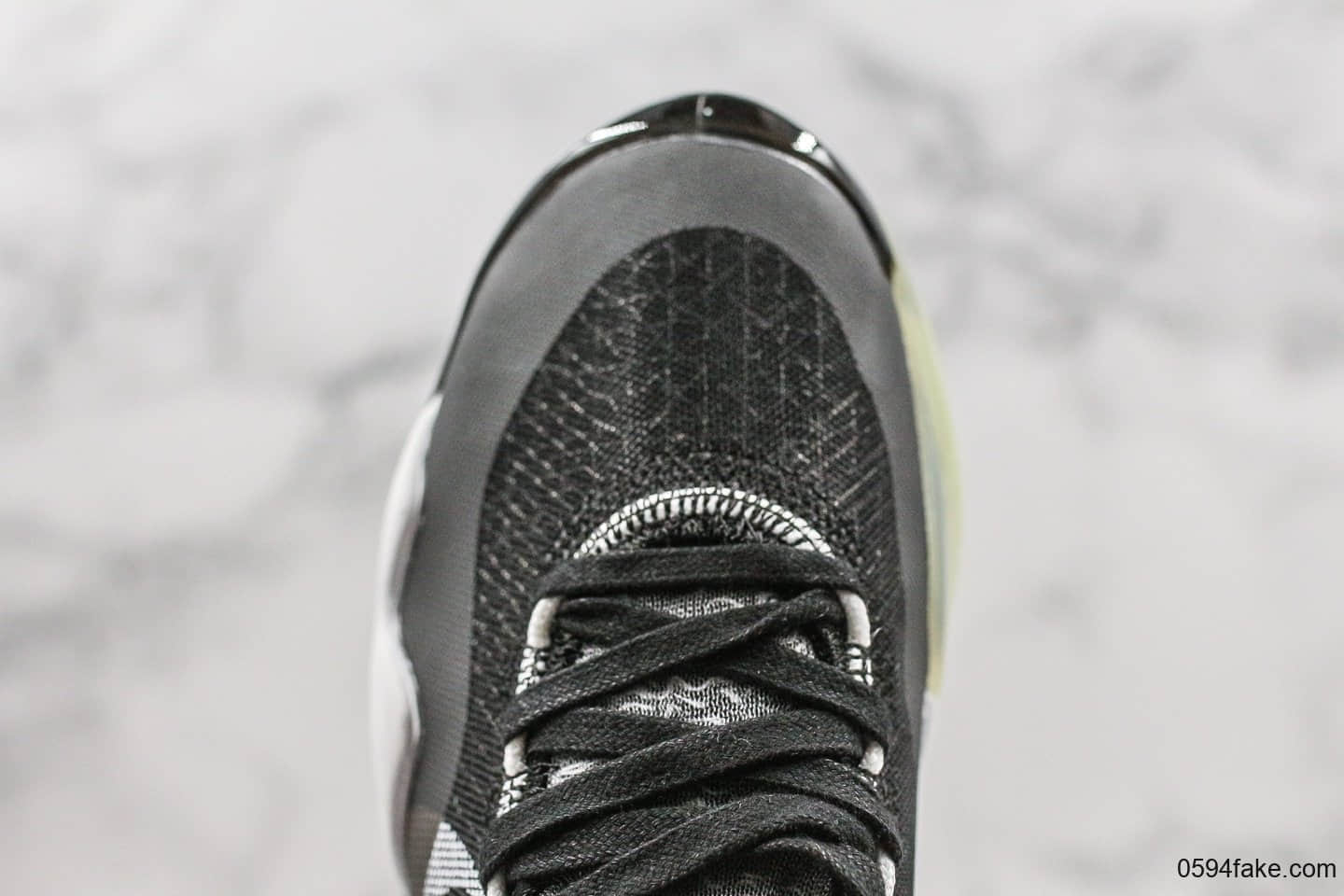 耐克Nike Zoom KD12 EP杜兰特12代实战篮球鞋黑色公司级全掌Zoom气垫外层半透明纤维四向可动Flywire飞线 货号：AR4230-109