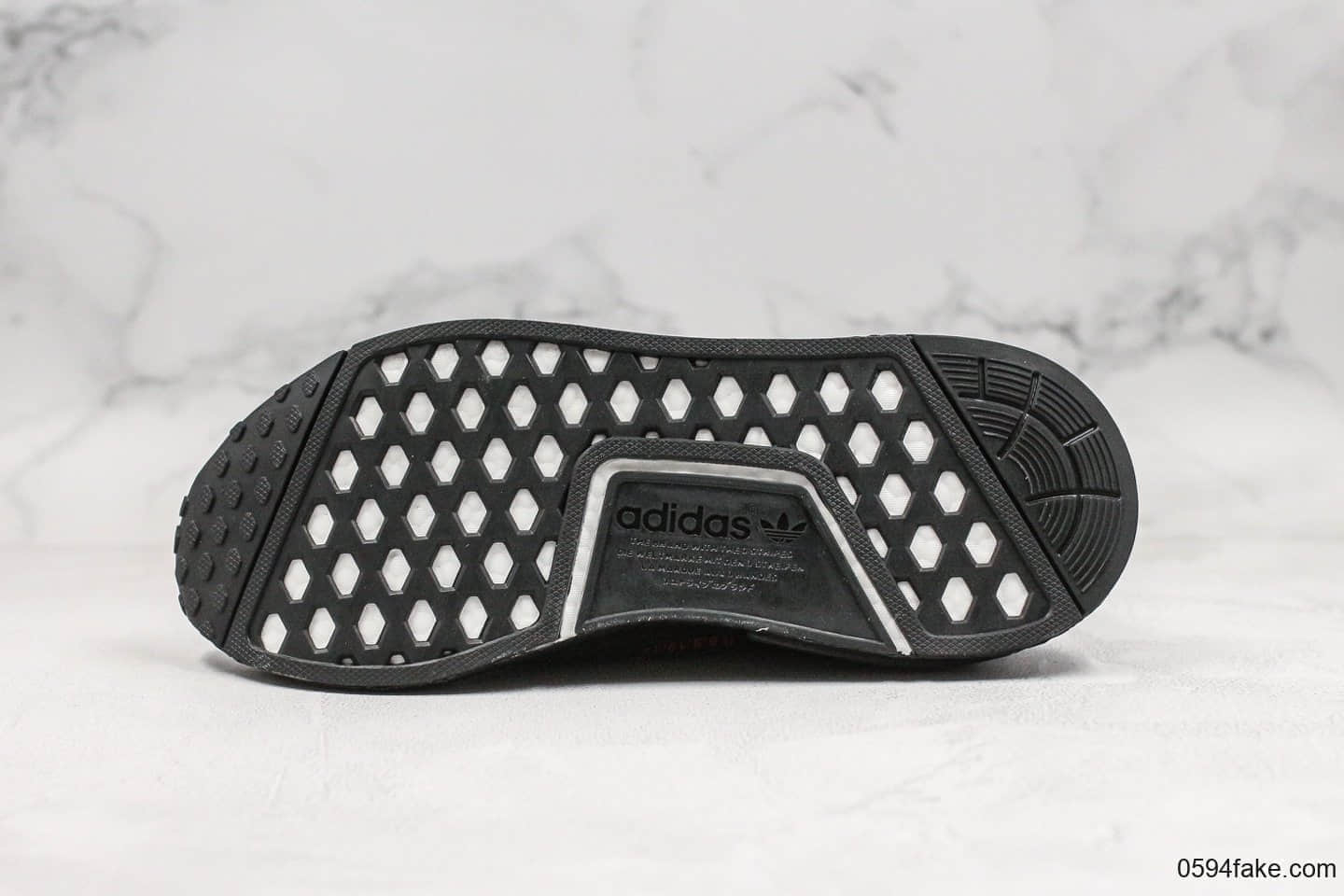 阿迪达斯Adidas NMD CS1 PK Cloud Black纯原版本NMD跑步鞋搭载Boost技术黑色EVA中底敏感内容经典袜子鞋 货号:G27354