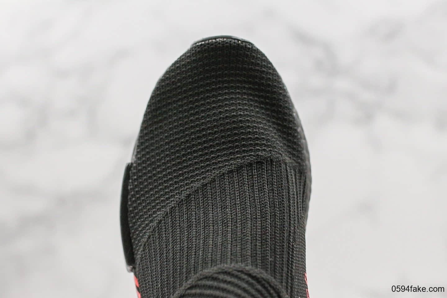 阿迪达斯Adidas NMD CS1 PK Cloud Black纯原版本NMD跑步鞋搭载Boost技术黑色EVA中底敏感内容经典袜子鞋 货号:G27354