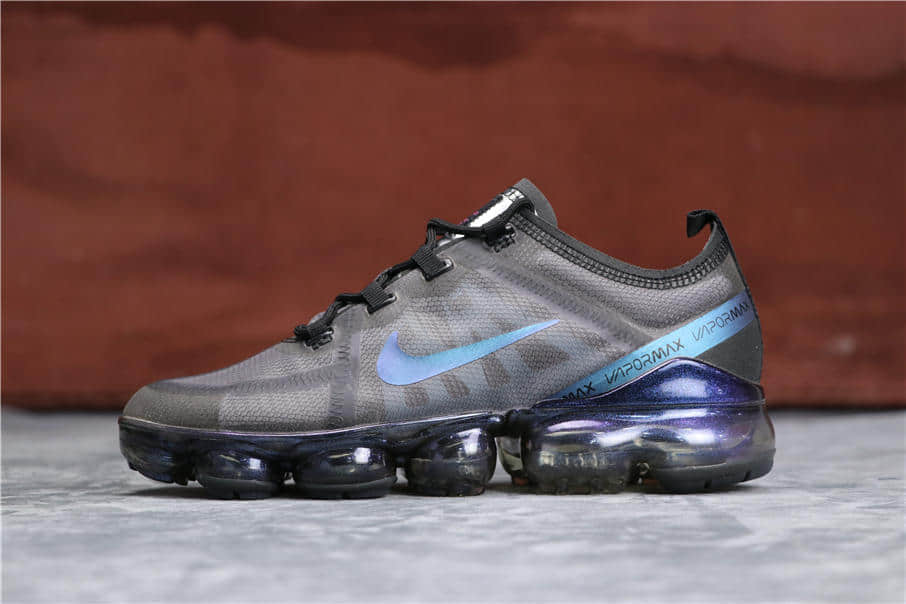 Nike Air VaporMax 2019蓝黑面气垫 耐克公司级高品质2019全掌气垫区别市面通货版本 (ID:1974) - 图片1