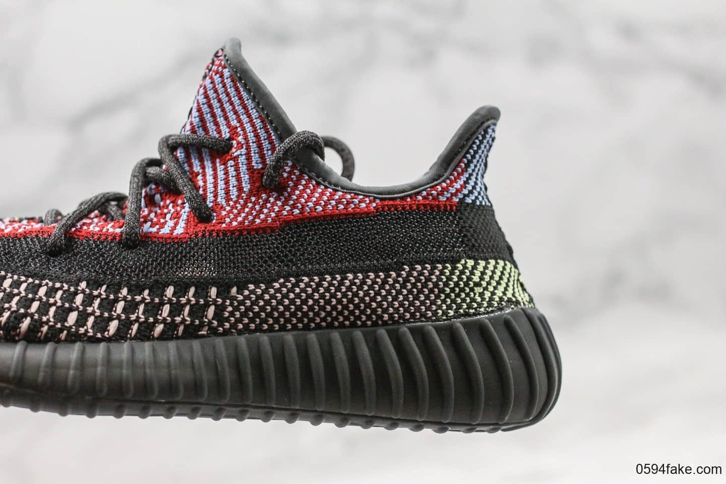 阿迪达斯adidas Yeezy Boost 350 V2 Yecheil Static公司级版本椰子350乞丐拼接天使配色原厂巴斯夫爆米花减震中底 货号:FW5190