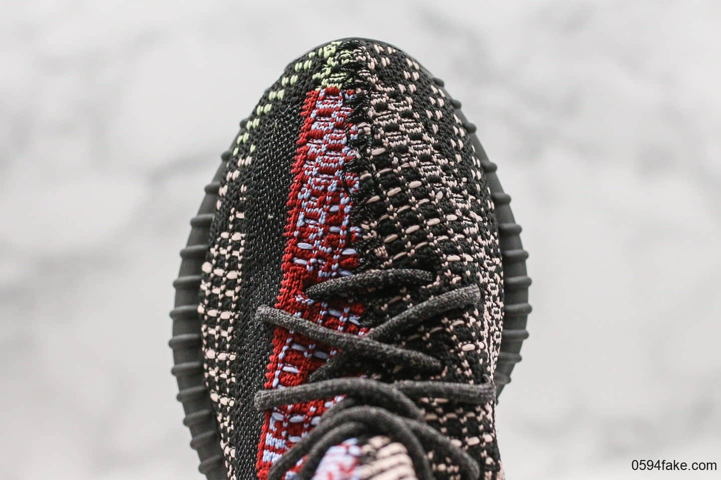 阿迪达斯adidas Yeezy Boost 350 V2 Yecheil Static公司级版本椰子350乞丐拼接天使配色原厂巴斯夫爆米花减震中底 货号:FW5190