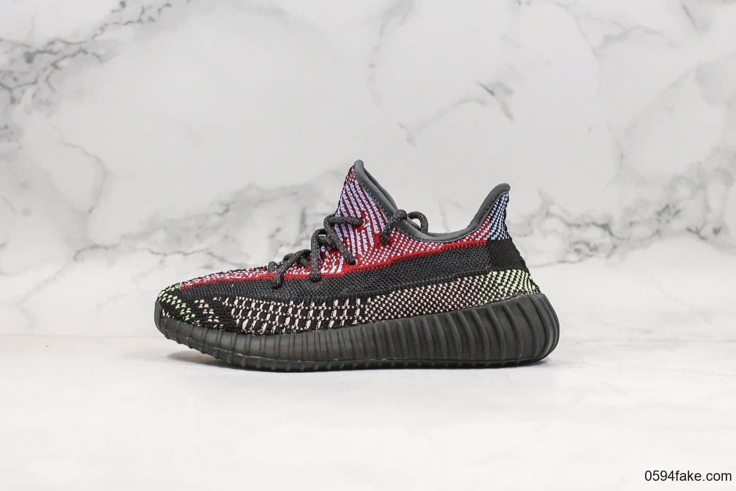 阿迪达斯adidas Yeezy Boost 350 V2 Yecheil Static公司级版本椰子350乞丐拼接天使配色原厂巴斯夫爆米花减震中底 货号:FW5190