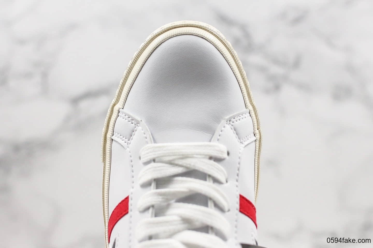 匡威Converse One Star Suede OX“Grey White”一星系列低帮板鞋皮白蓝红公司级正确PU硅蓝中底原厂硫化工艺 货号:163758C