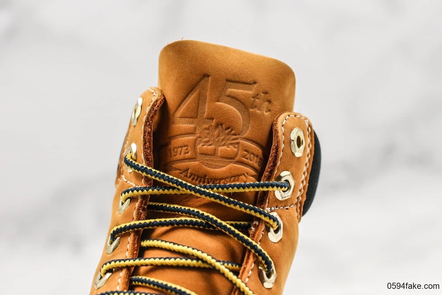 天伯伦Timberland添柏岚45周年超强限定款纯原版本经典防水大黄靴原档案数据开发量产全新工艺升级配备ZP套件细节完美复原 货号:A1VXW