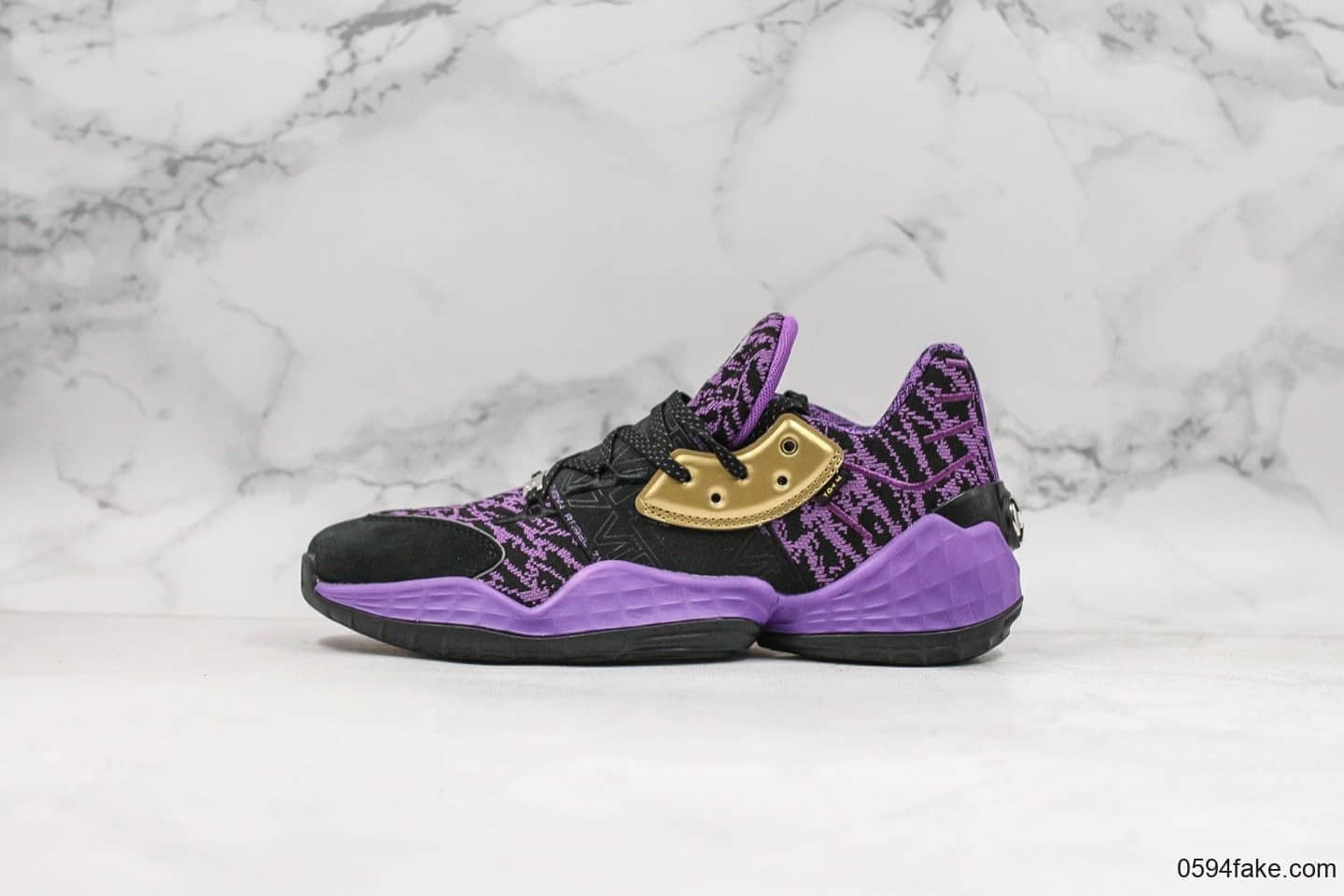 阿迪达斯Adidas Harden Vol. 4 GCA Lightsaber x Star Wars哈登4代义军紫色光剑星球大战联名限定款男子篮球鞋 (ID:21053) - 图片1